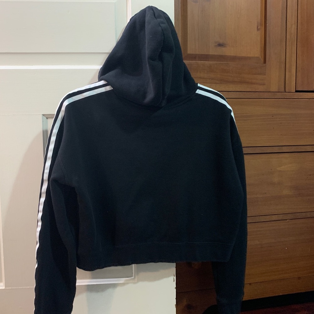 adidas women’s cropped hoodie